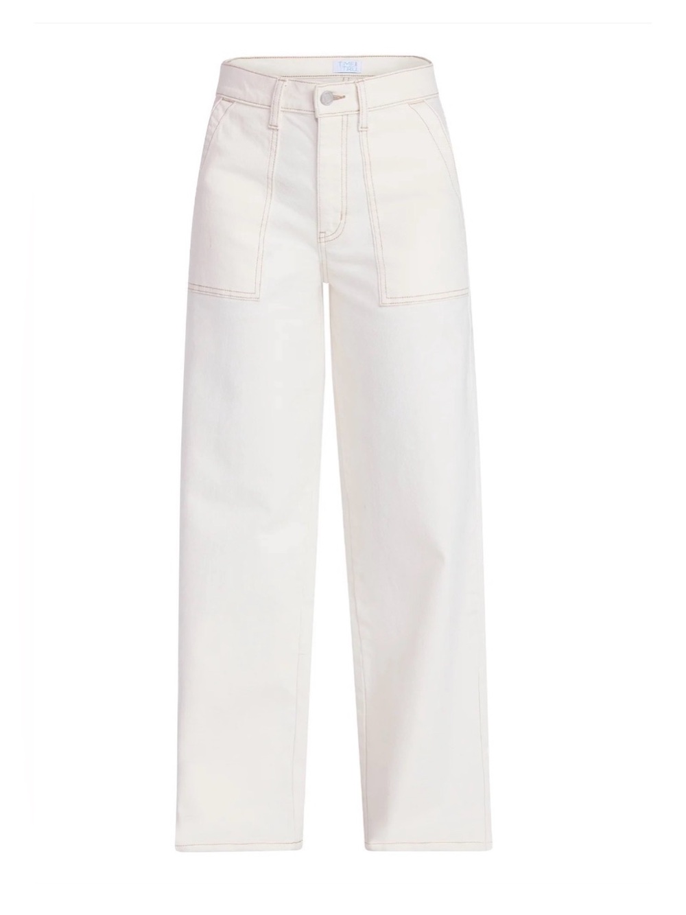 NWT Jeans Wide-Leg Utility Pants, 31" Inseam, Size: 16